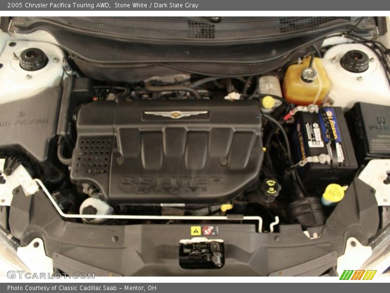 Stone White / Dark Slate Gray 2005 Chrysler Pacifica Touring AWD