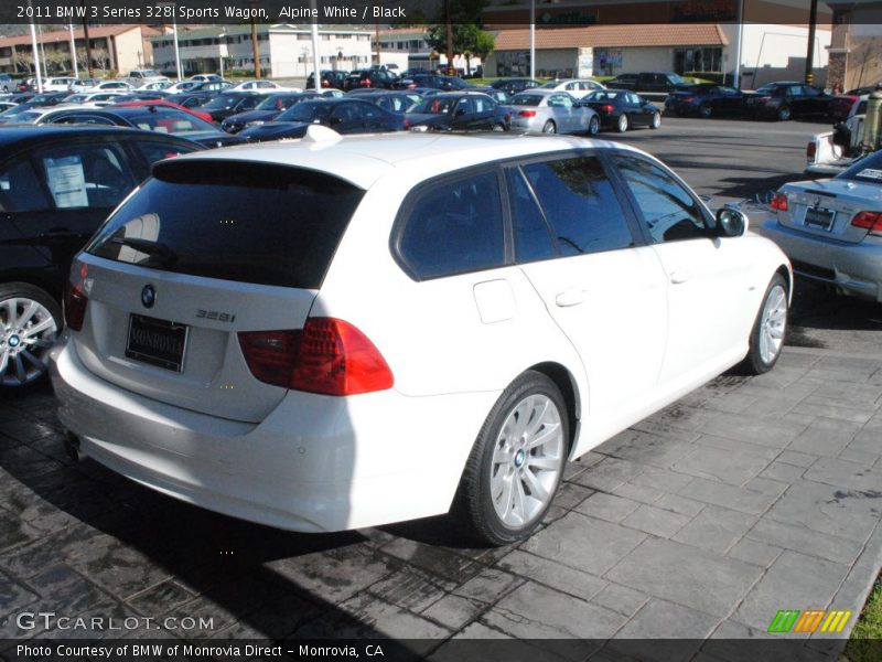 Alpine White / Black 2011 BMW 3 Series 328i Sports Wagon