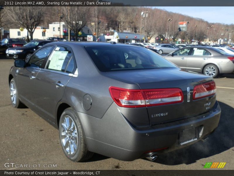 Sterling Gray Metallic / Dark Charcoal 2012 Lincoln MKZ AWD