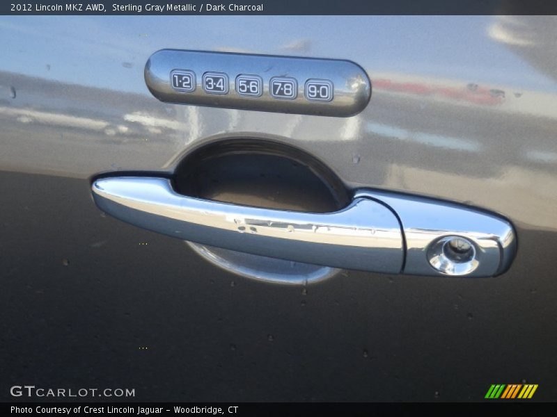 Sterling Gray Metallic / Dark Charcoal 2012 Lincoln MKZ AWD