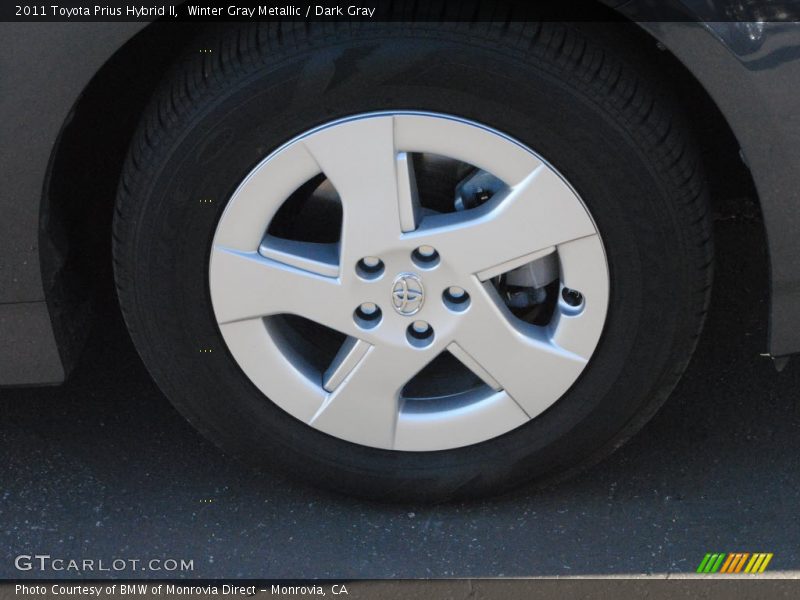 Winter Gray Metallic / Dark Gray 2011 Toyota Prius Hybrid II