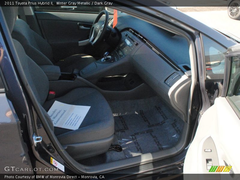 Winter Gray Metallic / Dark Gray 2011 Toyota Prius Hybrid II