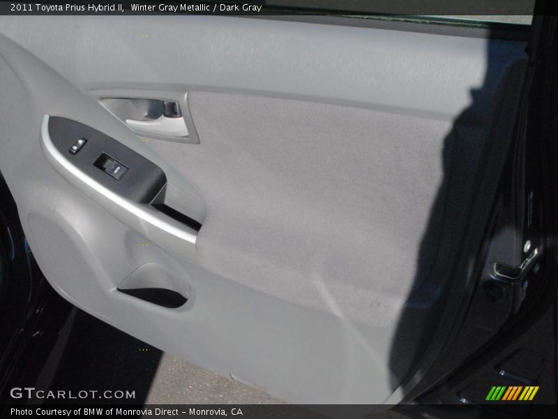 Winter Gray Metallic / Dark Gray 2011 Toyota Prius Hybrid II