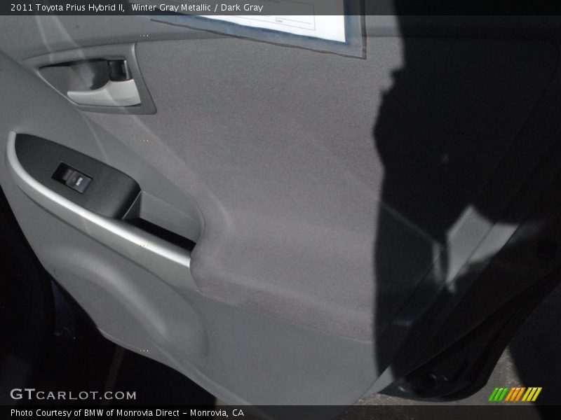 Winter Gray Metallic / Dark Gray 2011 Toyota Prius Hybrid II