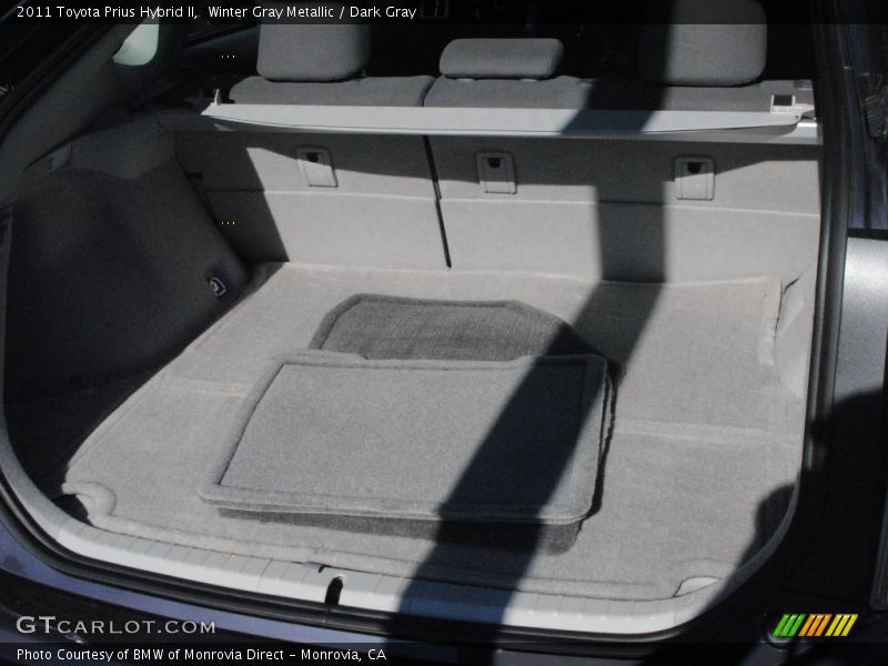 Winter Gray Metallic / Dark Gray 2011 Toyota Prius Hybrid II
