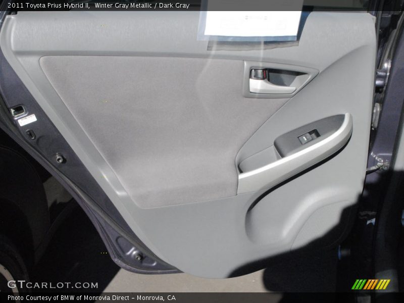 Winter Gray Metallic / Dark Gray 2011 Toyota Prius Hybrid II