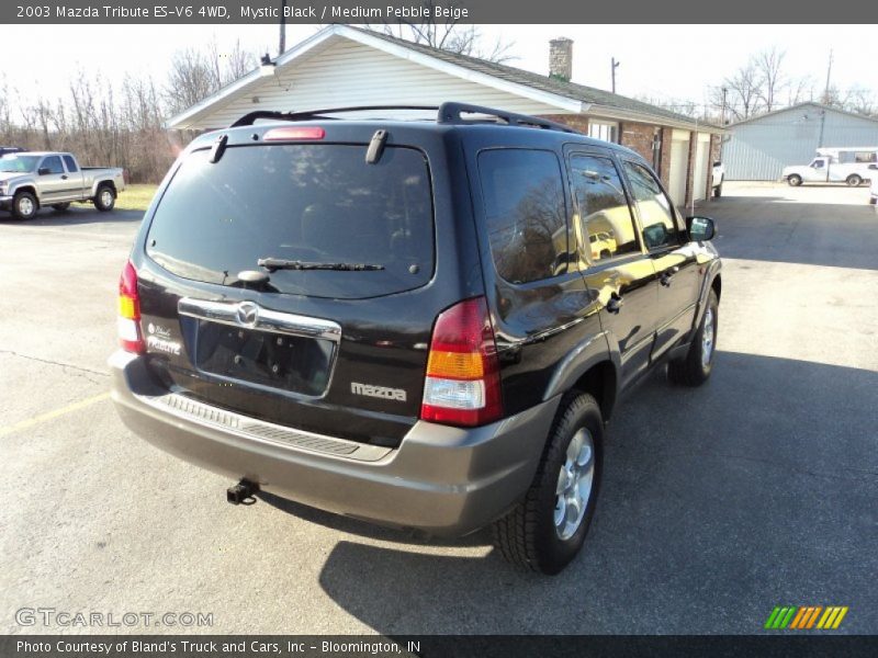 Mystic Black / Medium Pebble Beige 2003 Mazda Tribute ES-V6 4WD