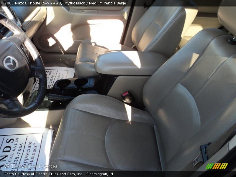 Mystic Black / Medium Pebble Beige 2003 Mazda Tribute ES-V6 4WD