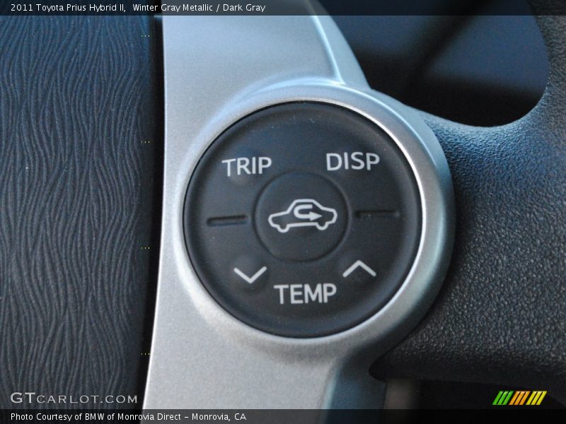 Winter Gray Metallic / Dark Gray 2011 Toyota Prius Hybrid II
