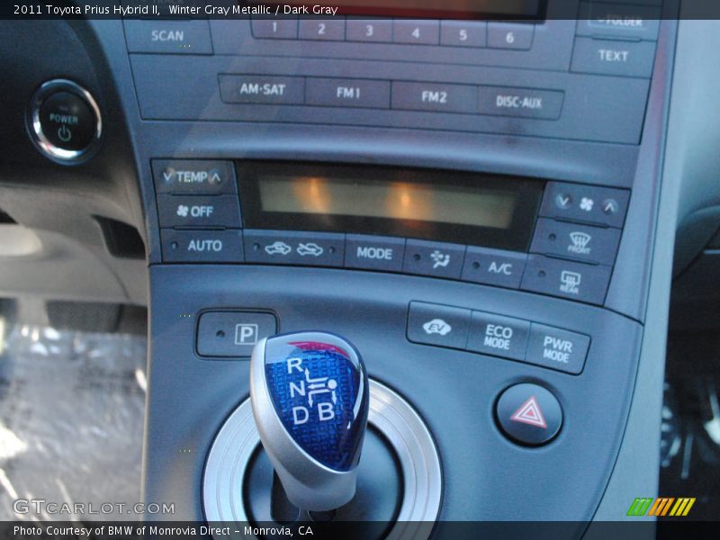 Winter Gray Metallic / Dark Gray 2011 Toyota Prius Hybrid II