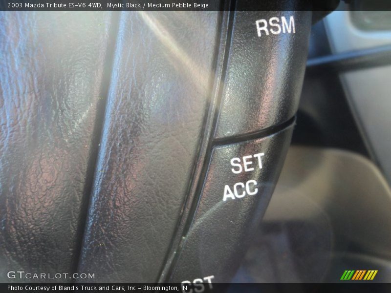 Mystic Black / Medium Pebble Beige 2003 Mazda Tribute ES-V6 4WD
