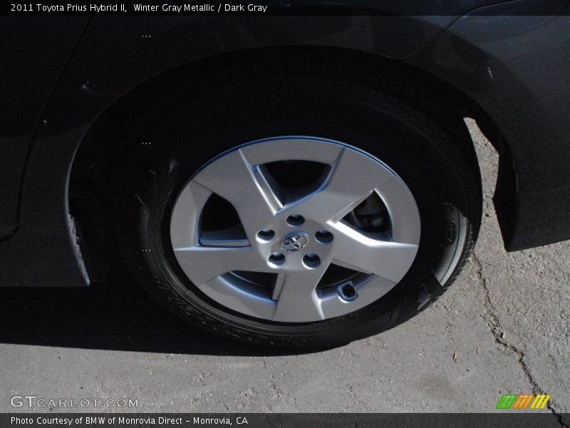 Winter Gray Metallic / Dark Gray 2011 Toyota Prius Hybrid II