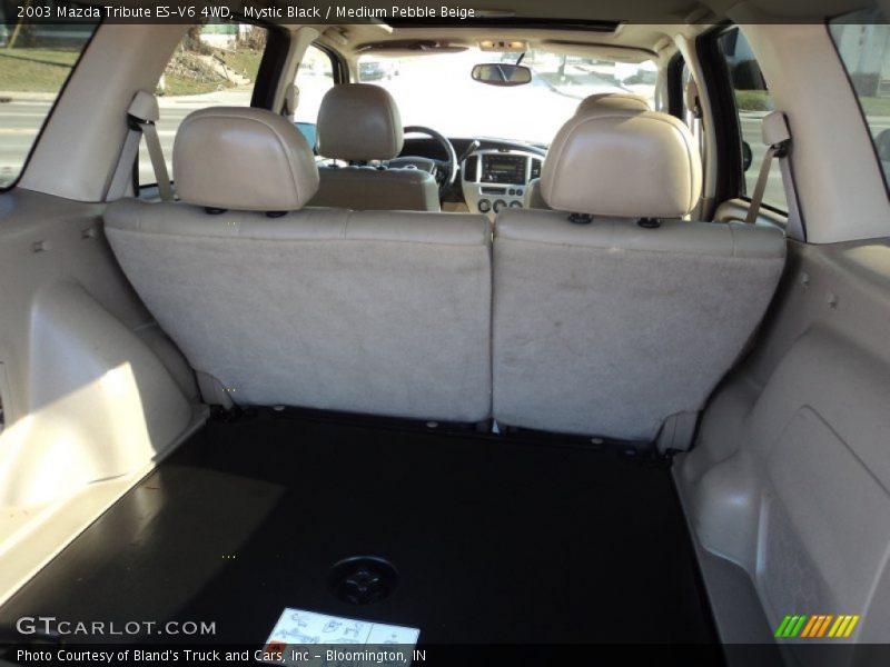 Mystic Black / Medium Pebble Beige 2003 Mazda Tribute ES-V6 4WD