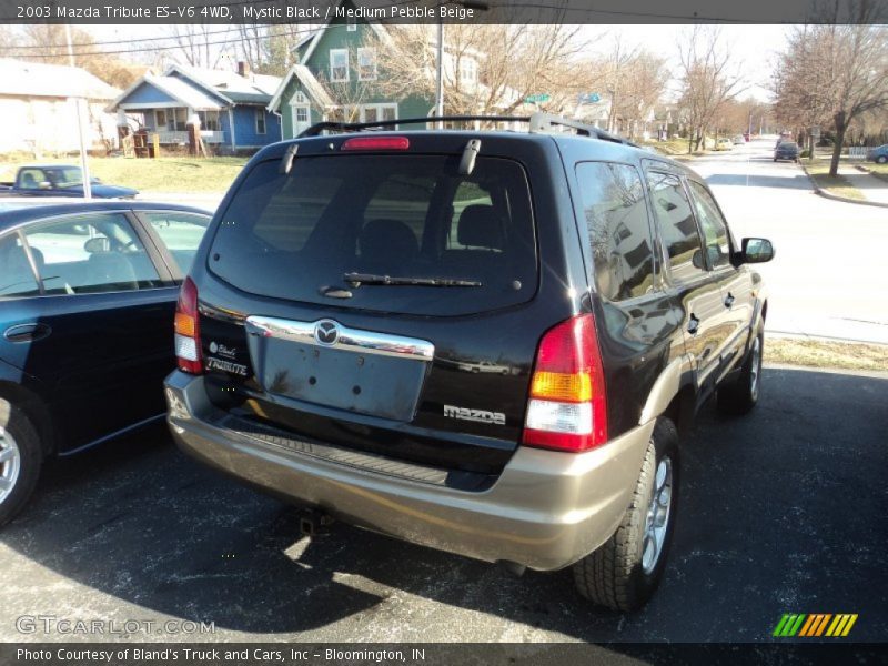 Mystic Black / Medium Pebble Beige 2003 Mazda Tribute ES-V6 4WD