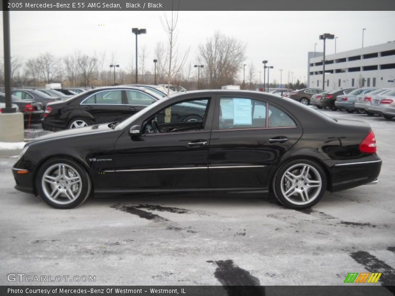  2005 E 55 AMG Sedan Black