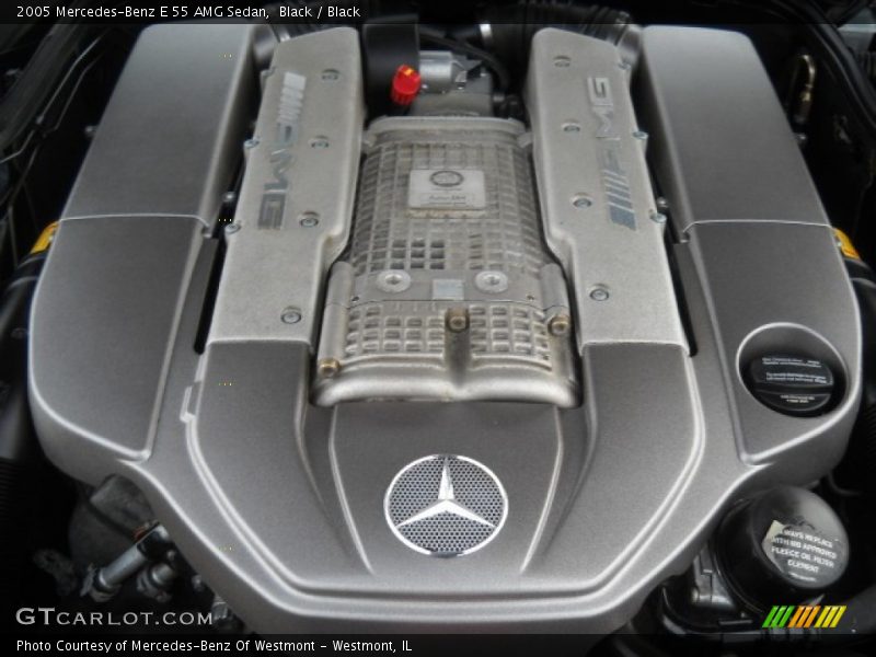  2005 E 55 AMG Sedan Engine - 5.5 Liter AMG Supercharged SOHC 24-Valve V8