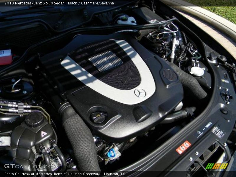 Black / Cashmere/Savanna 2010 Mercedes-Benz S 550 Sedan