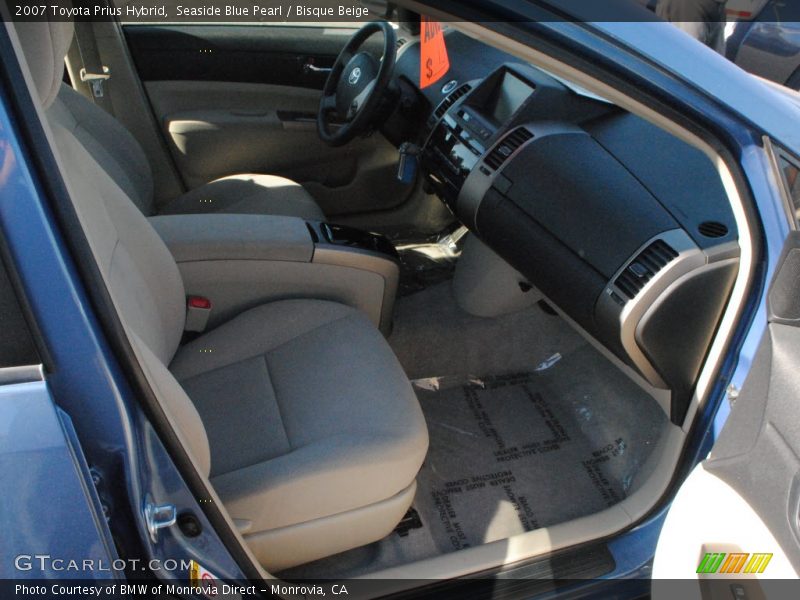 Seaside Blue Pearl / Bisque Beige 2007 Toyota Prius Hybrid