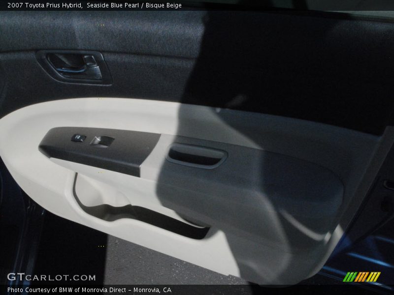 Seaside Blue Pearl / Bisque Beige 2007 Toyota Prius Hybrid