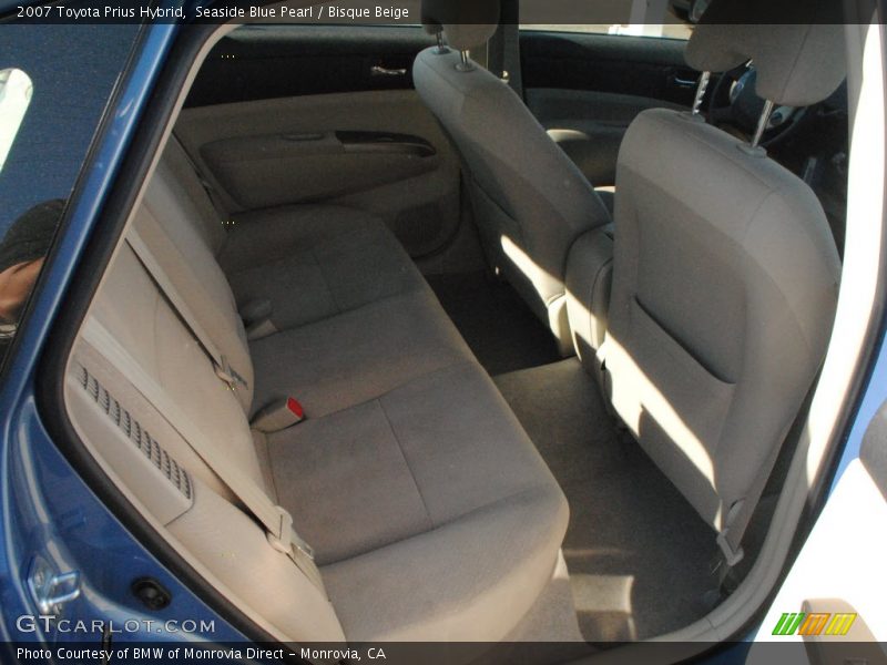 Seaside Blue Pearl / Bisque Beige 2007 Toyota Prius Hybrid