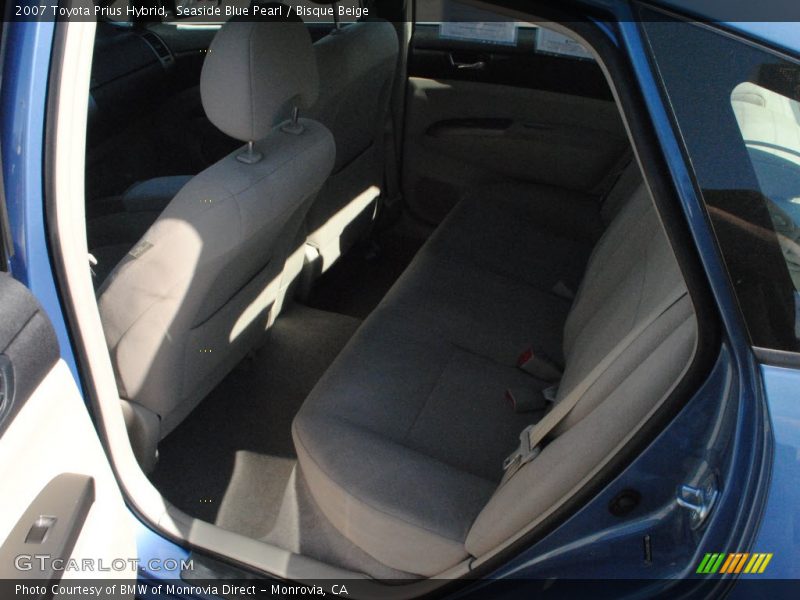 Seaside Blue Pearl / Bisque Beige 2007 Toyota Prius Hybrid