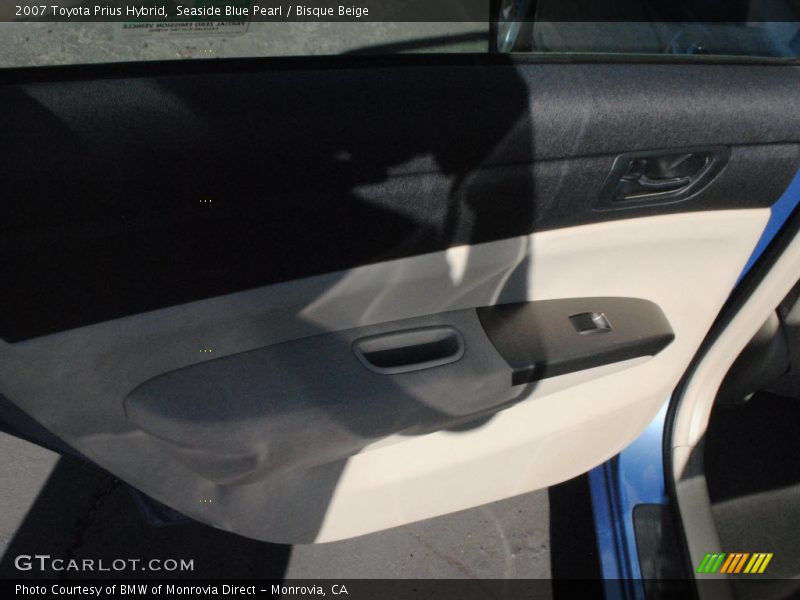 Seaside Blue Pearl / Bisque Beige 2007 Toyota Prius Hybrid