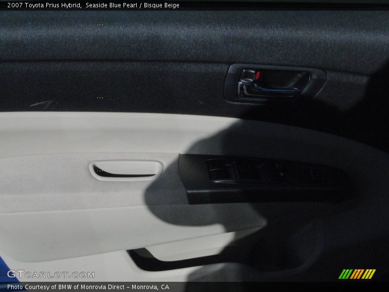 Seaside Blue Pearl / Bisque Beige 2007 Toyota Prius Hybrid