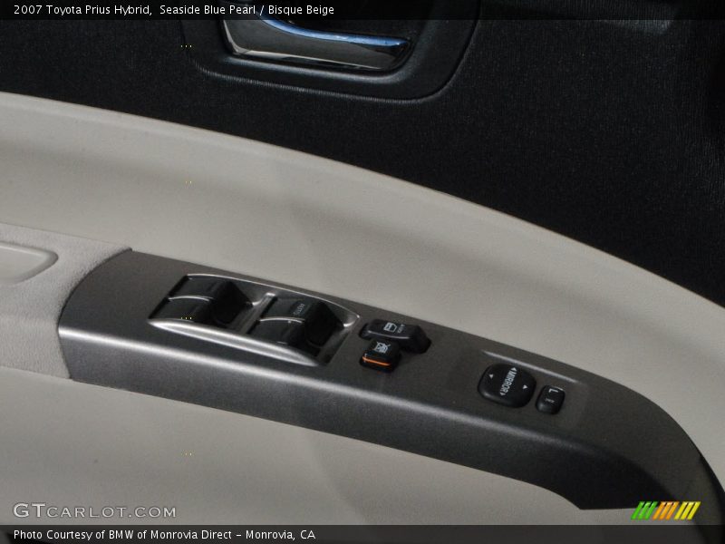 Seaside Blue Pearl / Bisque Beige 2007 Toyota Prius Hybrid
