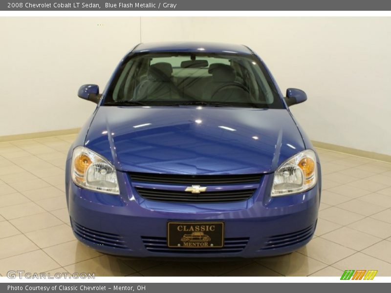 Blue Flash Metallic / Gray 2008 Chevrolet Cobalt LT Sedan