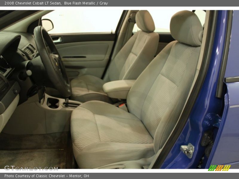 Blue Flash Metallic / Gray 2008 Chevrolet Cobalt LT Sedan