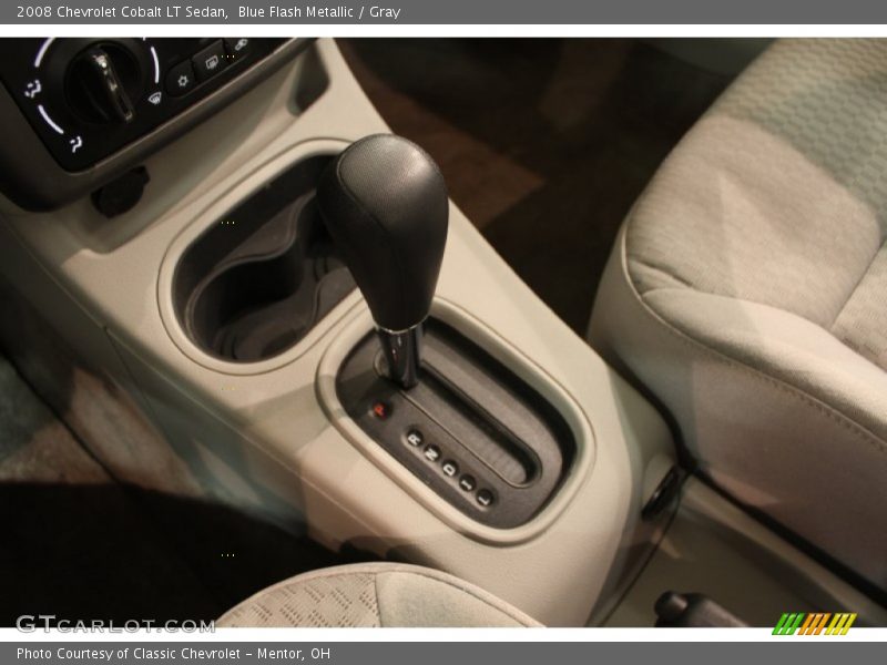 Blue Flash Metallic / Gray 2008 Chevrolet Cobalt LT Sedan