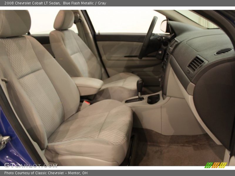 Blue Flash Metallic / Gray 2008 Chevrolet Cobalt LT Sedan
