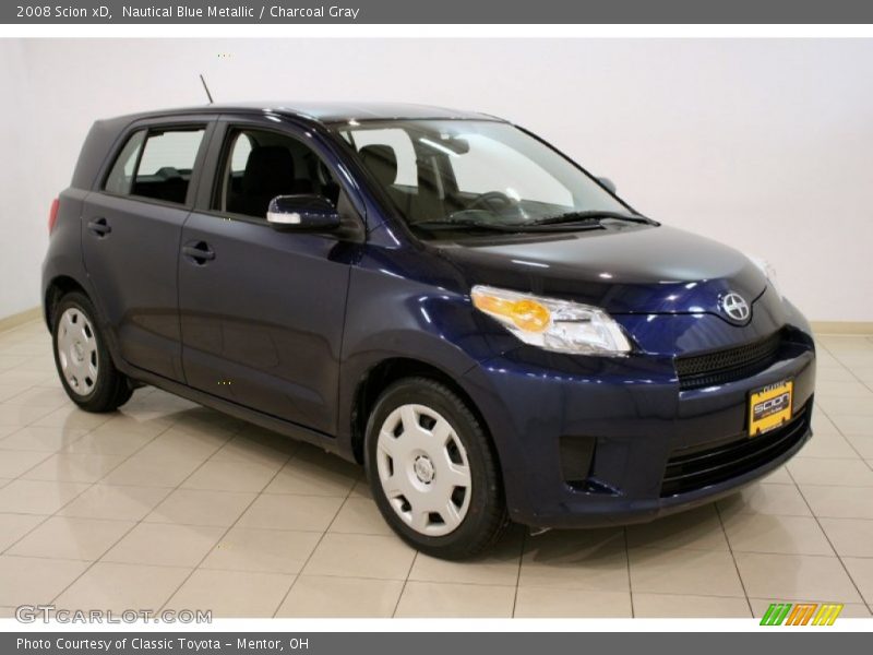 Nautical Blue Metallic / Charcoal Gray 2008 Scion xD