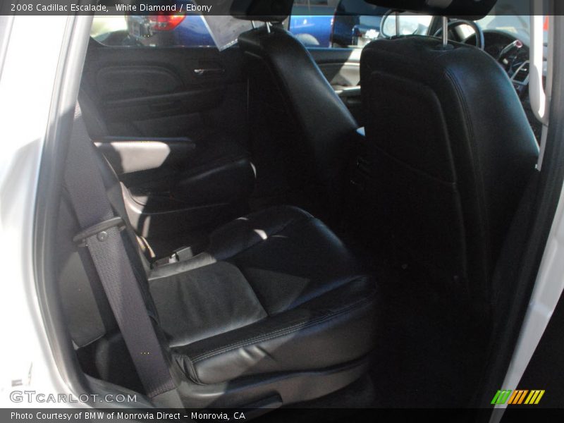 White Diamond / Ebony 2008 Cadillac Escalade