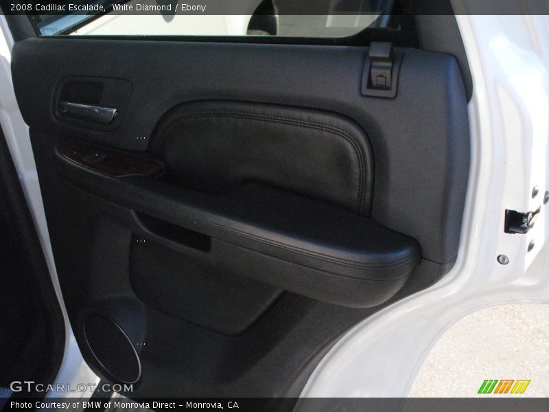 White Diamond / Ebony 2008 Cadillac Escalade