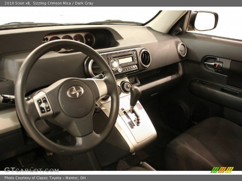 Sizzling Crimson Mica / Dark Gray 2010 Scion xB