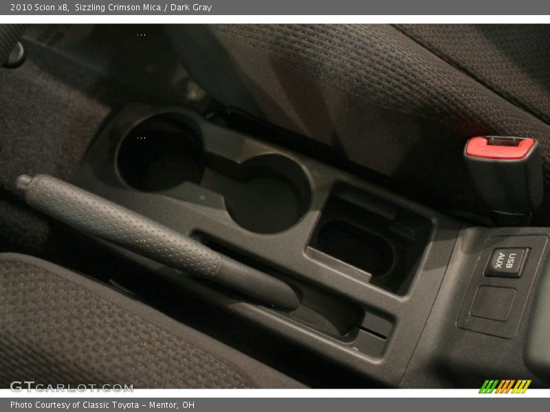 Sizzling Crimson Mica / Dark Gray 2010 Scion xB