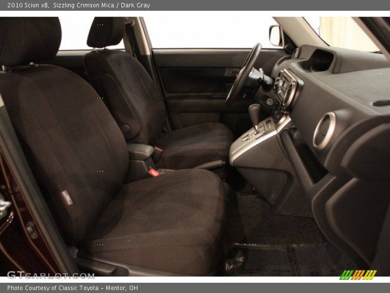 Sizzling Crimson Mica / Dark Gray 2010 Scion xB