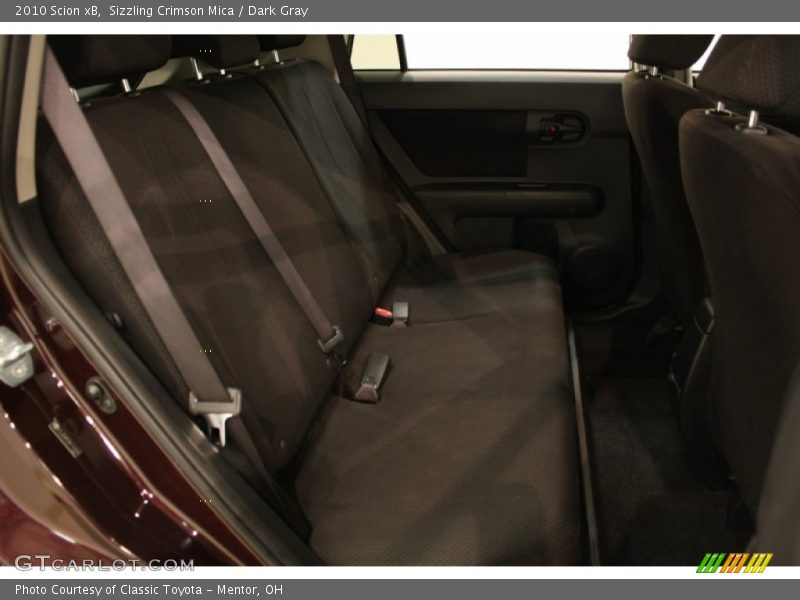 Sizzling Crimson Mica / Dark Gray 2010 Scion xB