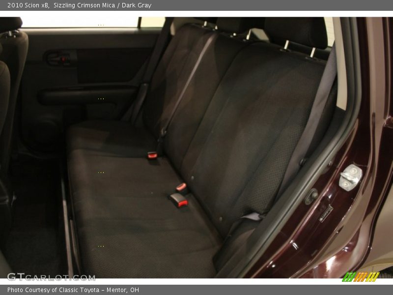 Sizzling Crimson Mica / Dark Gray 2010 Scion xB