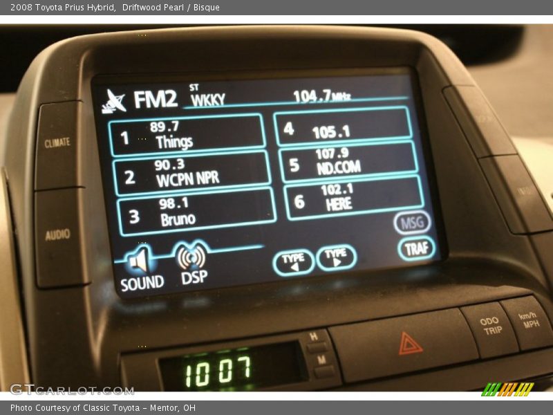 Driftwood Pearl / Bisque 2008 Toyota Prius Hybrid