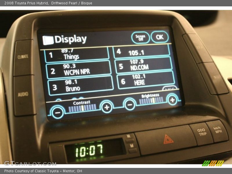 Driftwood Pearl / Bisque 2008 Toyota Prius Hybrid