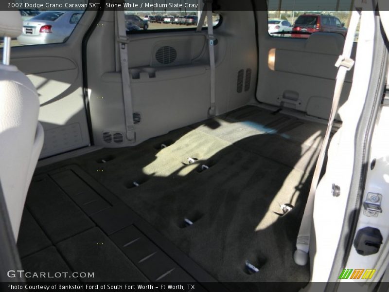 Stone White / Medium Slate Gray 2007 Dodge Grand Caravan SXT
