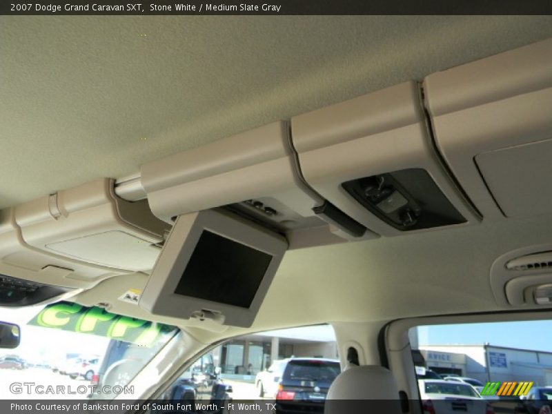 Stone White / Medium Slate Gray 2007 Dodge Grand Caravan SXT