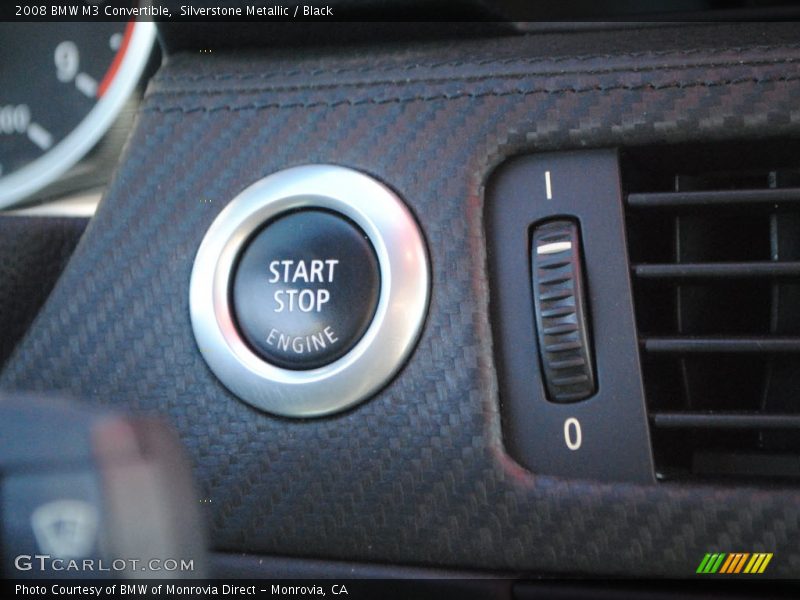 Controls of 2008 M3 Convertible