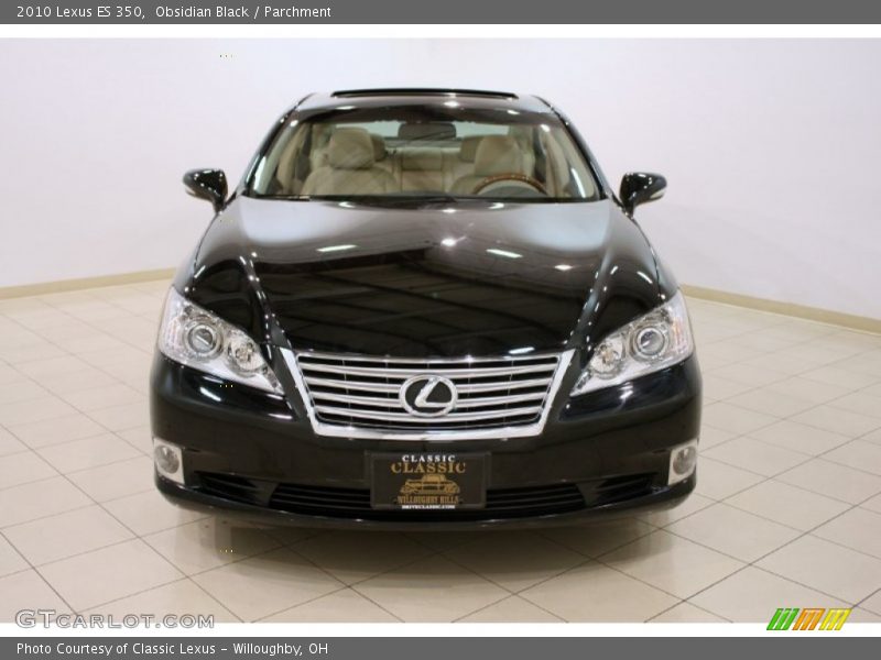 Obsidian Black / Parchment 2010 Lexus ES 350