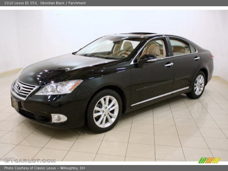 Obsidian Black / Parchment 2010 Lexus ES 350