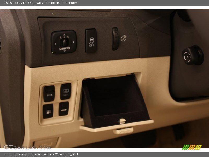 Obsidian Black / Parchment 2010 Lexus ES 350