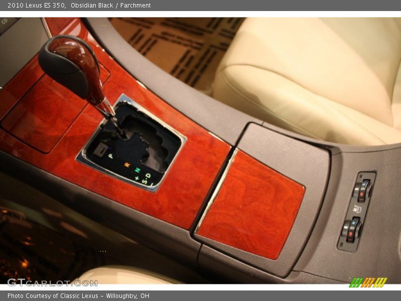 Obsidian Black / Parchment 2010 Lexus ES 350