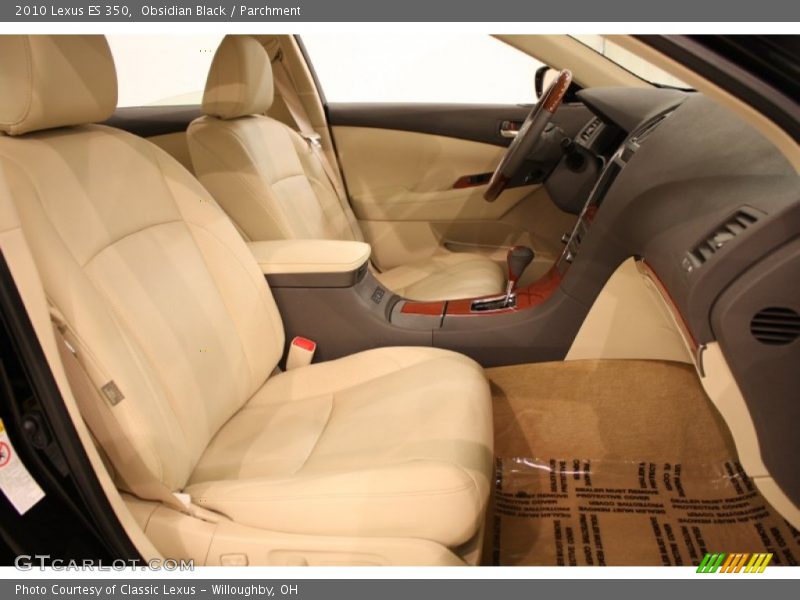 Obsidian Black / Parchment 2010 Lexus ES 350
